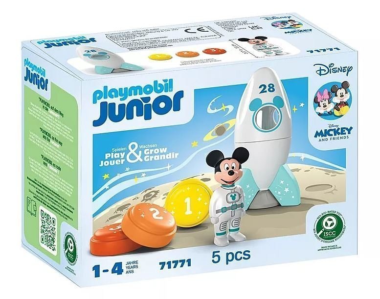 Φωτογραφία προϊόντος: Playmobil Junior and Disney Ο Μίκυ Μάους και ο Διαστημικός Πύραυλος (71771)