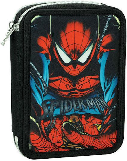 Φωτογραφία προϊόντος: Gim Κασετίνα Διπλή Spiderman City Web (337-09100)