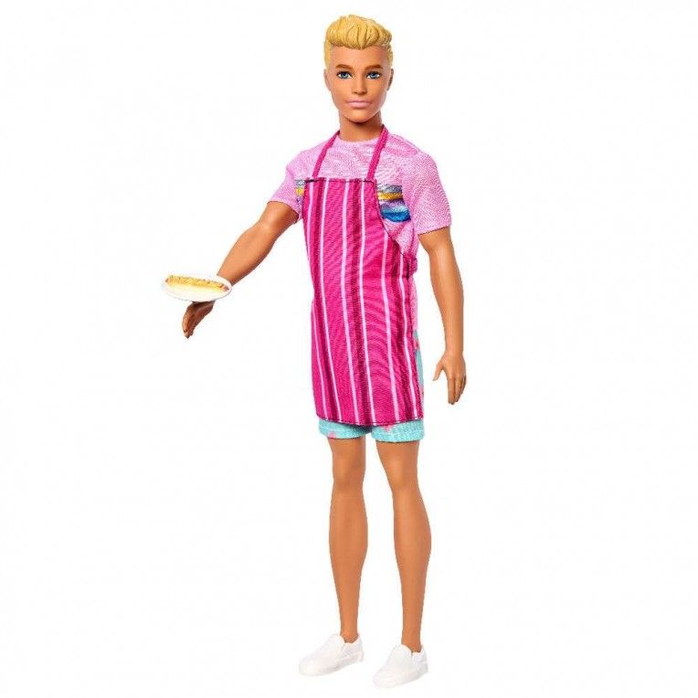 Φωτογραφία προϊόντος: Mattel Barbie Ken Και Αξεσουάρ Μαγειρικής (JFV65)