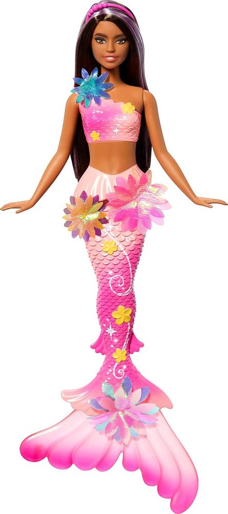 Φωτογραφία προϊόντος: Mattel Barbie Μαγική Γοργόνα Που Ανθίζει Μελαχρινή (JDM73)