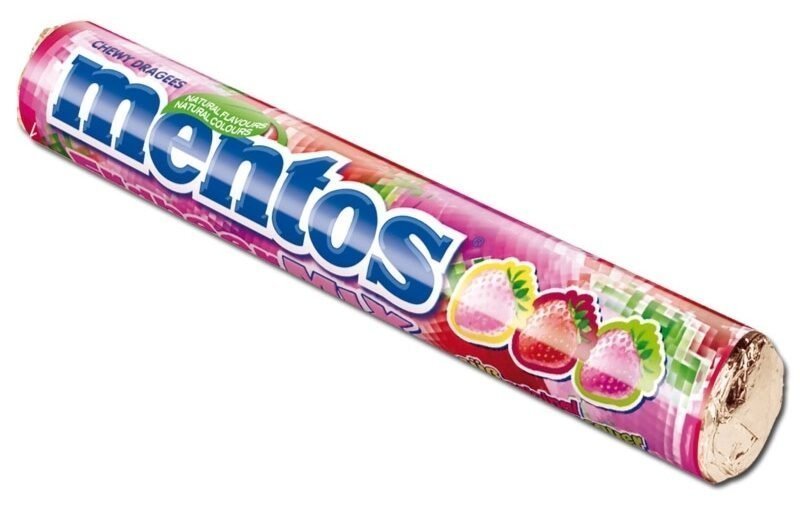 Φωτογραφία προϊόντος: Mentos Καραμέλες Σωληνάριο Fruit 38gr (Π10020540)