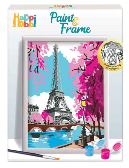 Φωτογραφία προϊόντος: AS το καλό παιχνίδι HappiHobbi Paint And Frame Spring Paris (1038-41022)