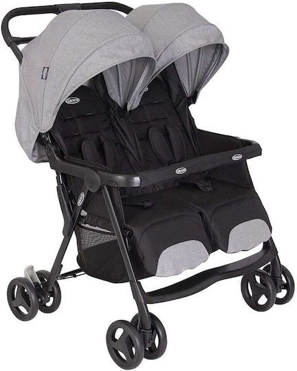 Φωτογραφία προϊόντος: Graco Καρότσι Διδύμων Duorider Lightweight Steeple Gray (71-7101014-01)