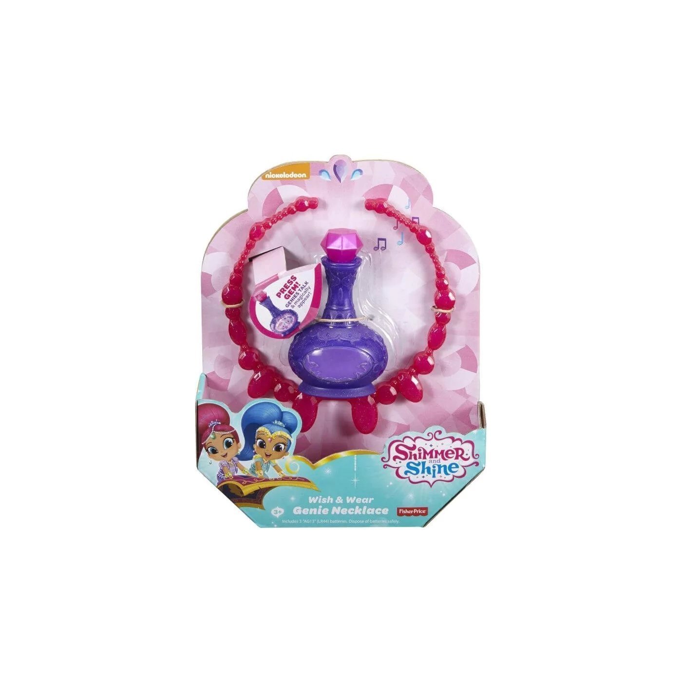 Φωτογραφία προϊόντος: Mattel Shimmer And Shine - Κολιέ Με Φώτα Και Ήχους (FGM62)