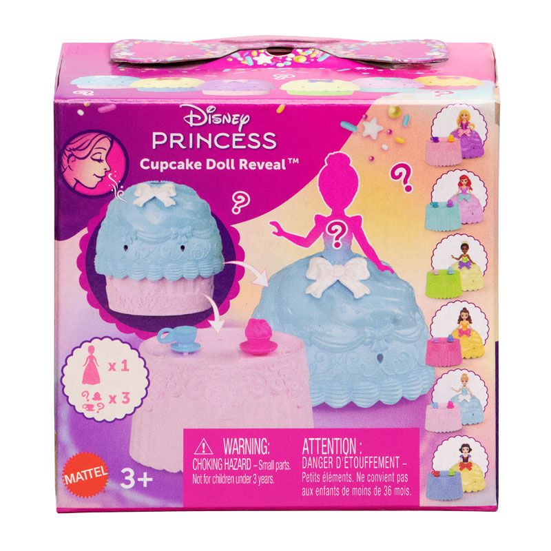 Φωτογραφία προϊόντος: Mattel Disney Princess Μίνι Κούκλες Cupcake Έκπληξη (JFG78)
