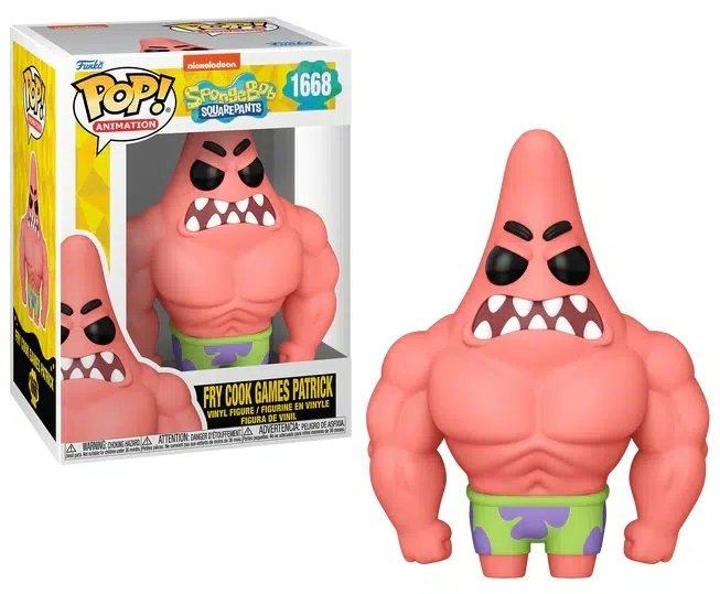 Φωτογραφία προϊόντος: Funko Pop! Funko Pop Spongebob Fry Cook Games Patrick #1668 (75736)