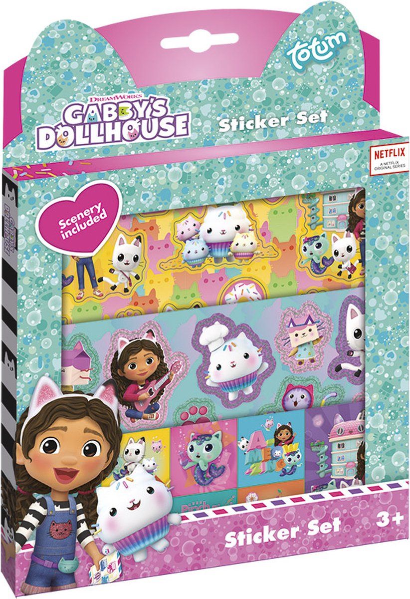 Φωτογραφία προϊόντος: Grafix Αυτοκόλλητα Gabby's Dollhouse (TT420335)