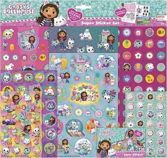 Φωτογραφία προϊόντος: Grafix Αυτοκόλλητα Super Gabby's Dollhouse (TT420380)
