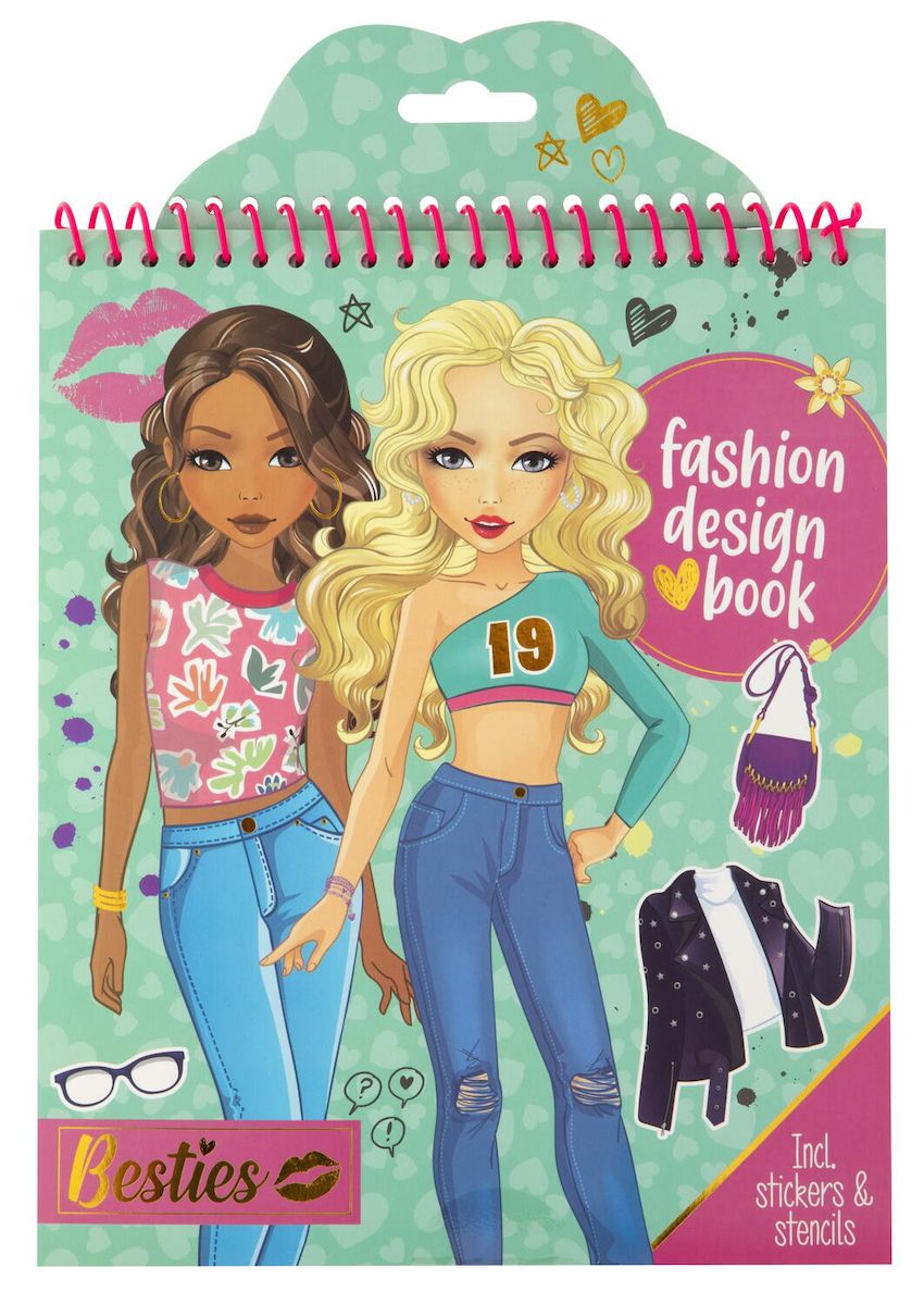 Φωτογραφία προϊόντος: Grafix Fashion Design Book Besties (140007)