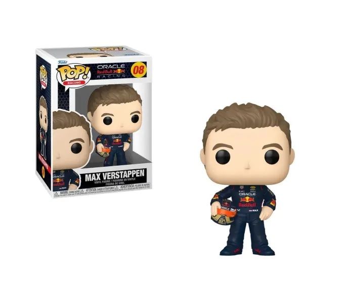 Φωτογραφία προϊόντος: Funko Pop! Funko Pop Racing: Oracle Red Bull Racing – Max Verstappen With Helmet #08 (094096)