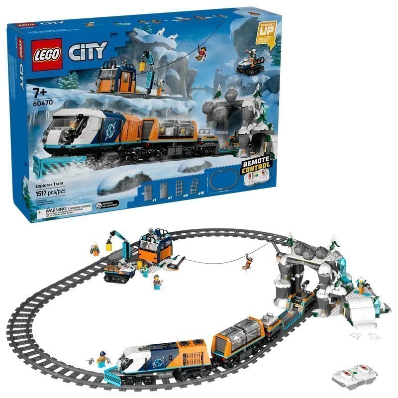 Φωτογραφία προϊόντος: LEGO City Explorers' Arctic Polar Express Train (60470)