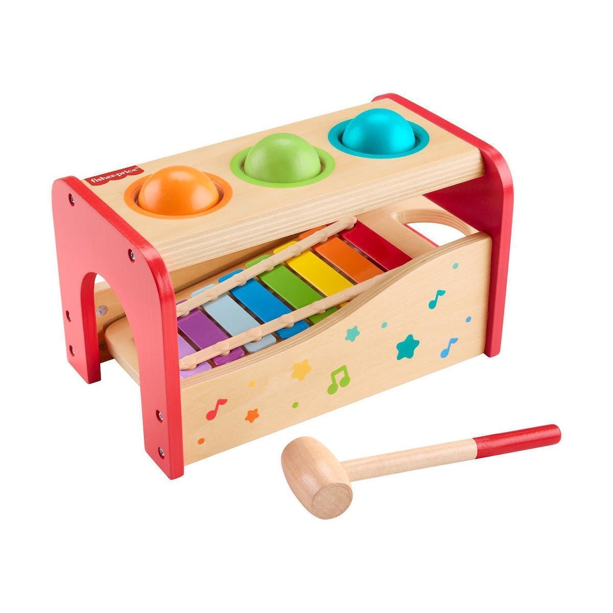 Φωτογραφία προϊόντος: Fisher Price Ξύλινο Μουσικό Παιχνίδι Ξυλόφωνο (HXT88)
