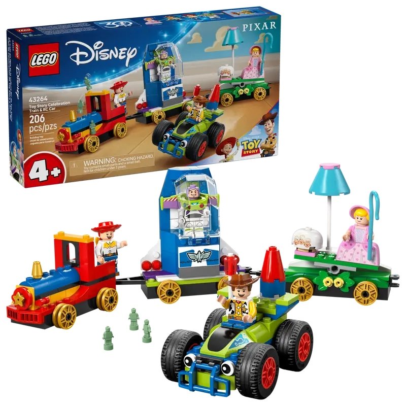 Φωτογραφία προϊόντος: LEGO Disney Toy Story Celebration Train and RC Car (43264)