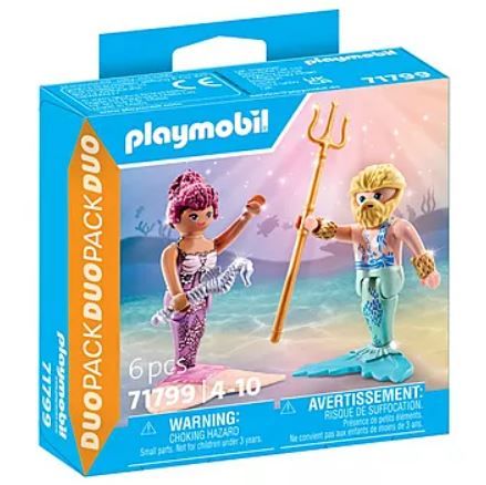 Φωτογραφία προϊόντος: Playmobil Duopack Γοργόνα Και Τρίτωνας (71799)