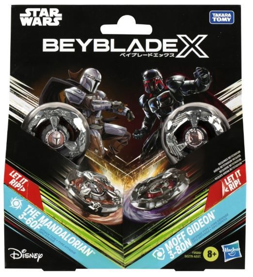Φωτογραφία προϊόντος: Hasbro Beyblade X Star Wars Collab Multipack The Mandalorian-Moff Gideon (F9589)