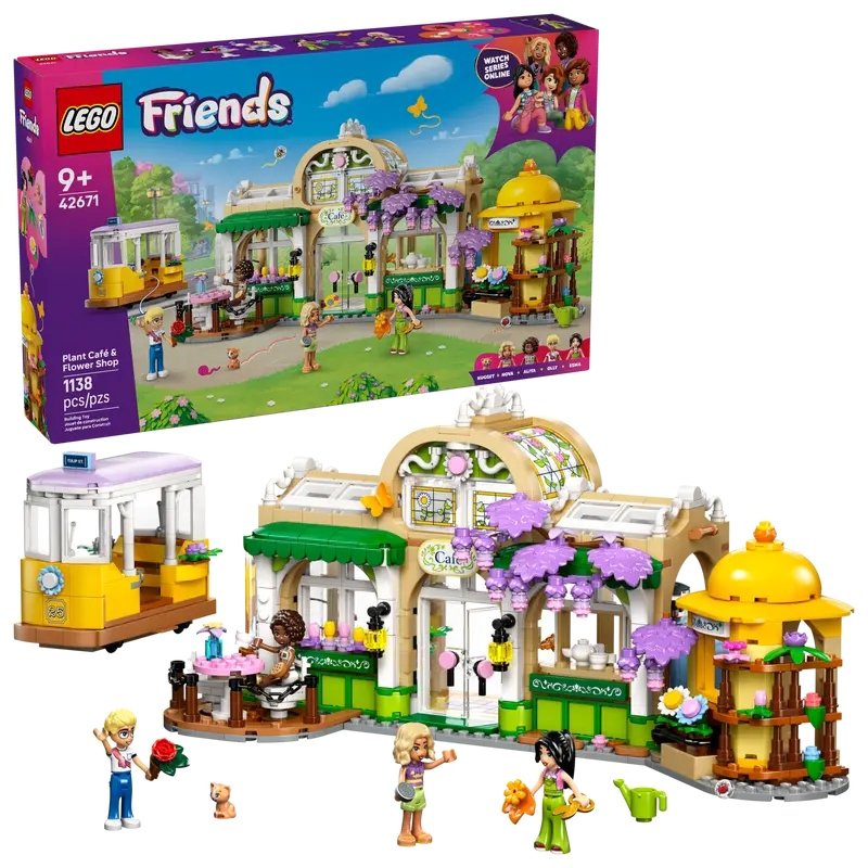 Φωτογραφία προϊόντος: LEGO Friends Plant Cafe and Flower Shop (42671)