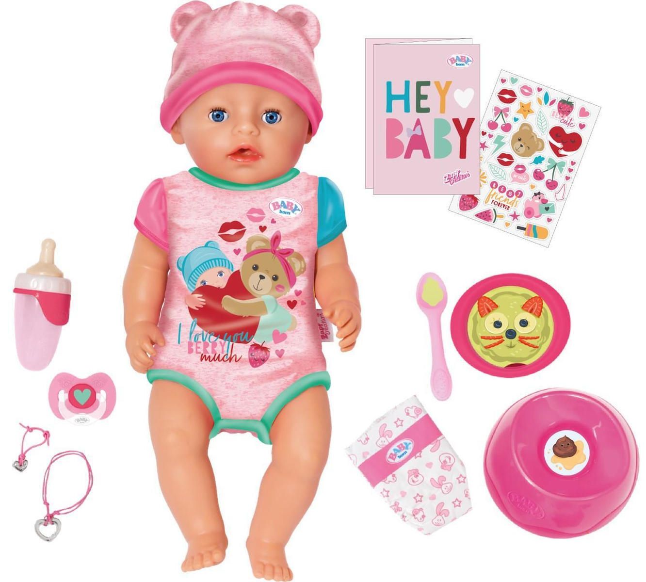 Φωτογραφία προϊόντος: Zapf Creation Zapf Baby Born Emma Διαδραστική Κούκλα Με Αξεσουάρ (834800-116724)