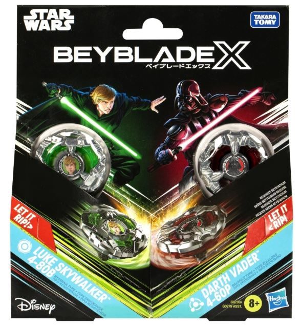 Φωτογραφία προϊόντος: Hasbro Beyblade X Star Wars Collab Multipack Luke Skywalker-Darth Vader (G0290)