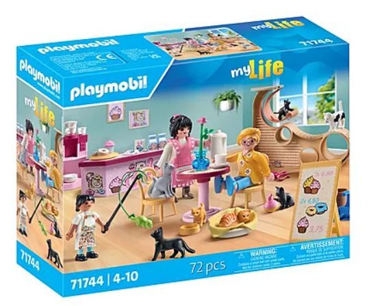 Φωτογραφία προϊόντος: Playmobil Καφετέρια Με Γάτες (71744)
