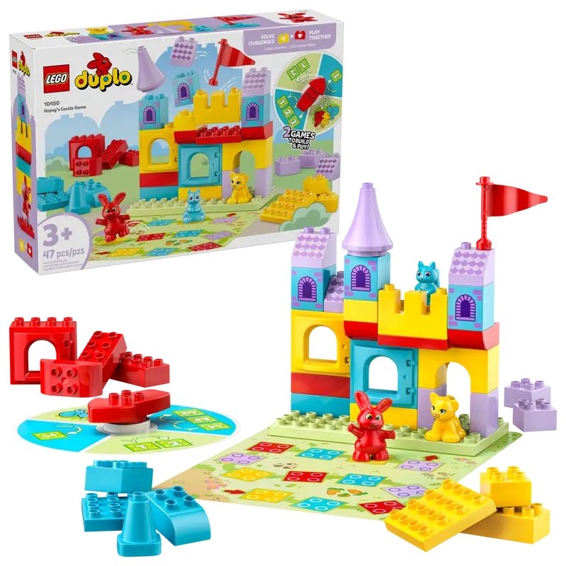 Φωτογραφία προϊόντος: LEGO Duplo Hopsy's Castle Game (10450)