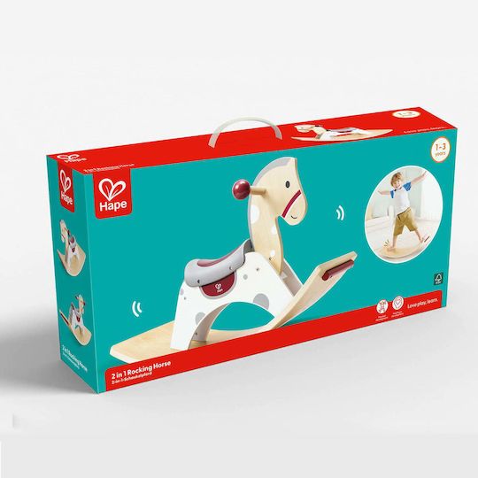Φωτογραφία προϊόντος: Hape Early Explorer Ξύλινο Κουνιστό Αλογάκι 2 Σε 1 (E1203)