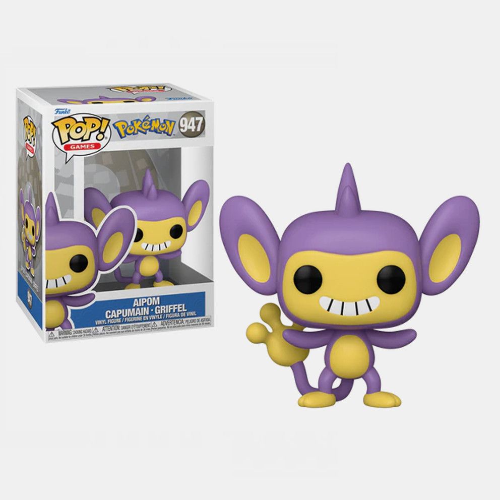 Φωτογραφία προϊόντος: Funko Pop! Funko Pop Games: Pokemon - Aipom Capumain Griffel #947 (081682)
