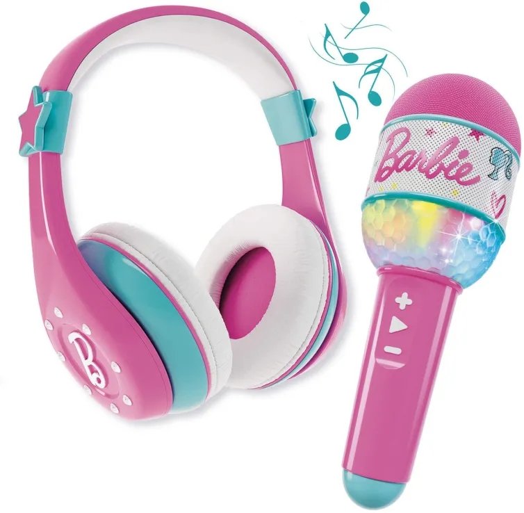 Φωτογραφία προϊόντος: Real Fun Toys Barbie Ακουστικά με Μικρόφωνο (104468)