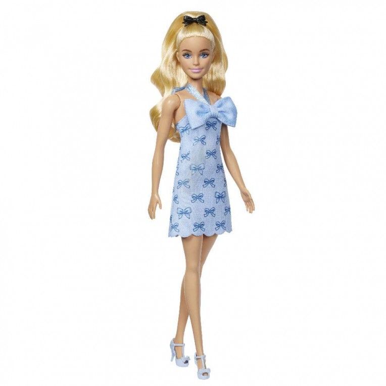 Φωτογραφία προϊόντος: Mattel Barbie Fashionistas Μπλε Φιόγκοι (HYT93)