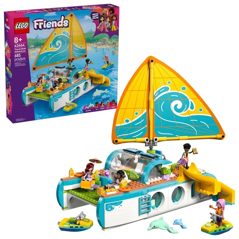 Φωτογραφία προϊόντος: LEGO Friends Travel Boat Adventure (42664)