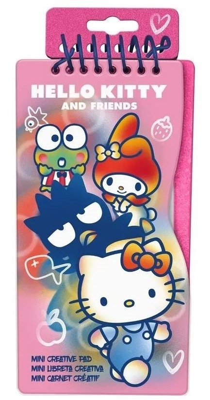 Φωτογραφία προϊόντος: Kids Μπλοκ Ζωγραφικής Mini Hello Kitty (HK50143)