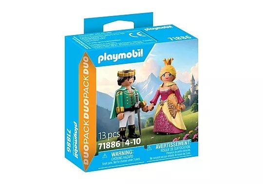 Φωτογραφία προϊόντος: Playmobil Duopack Βασιλιάς και Βασίλισσα (71886)