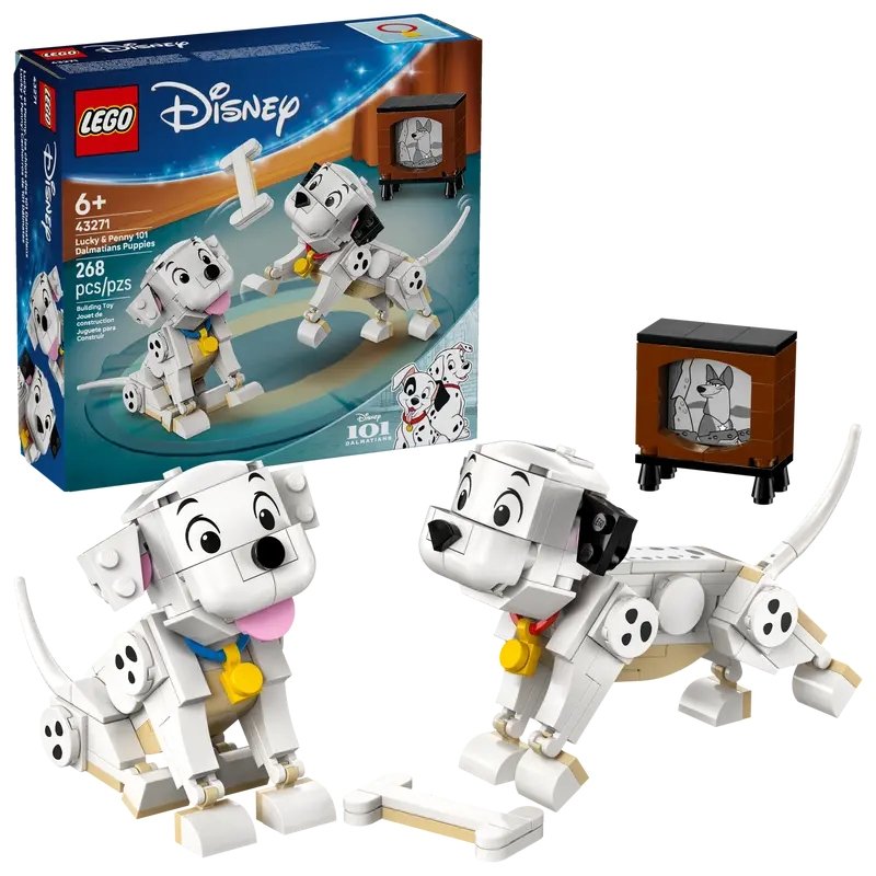 Φωτογραφία προϊόντος: LEGO Disney Lucky and Penny 101 Dalmatians Puppies (43271)