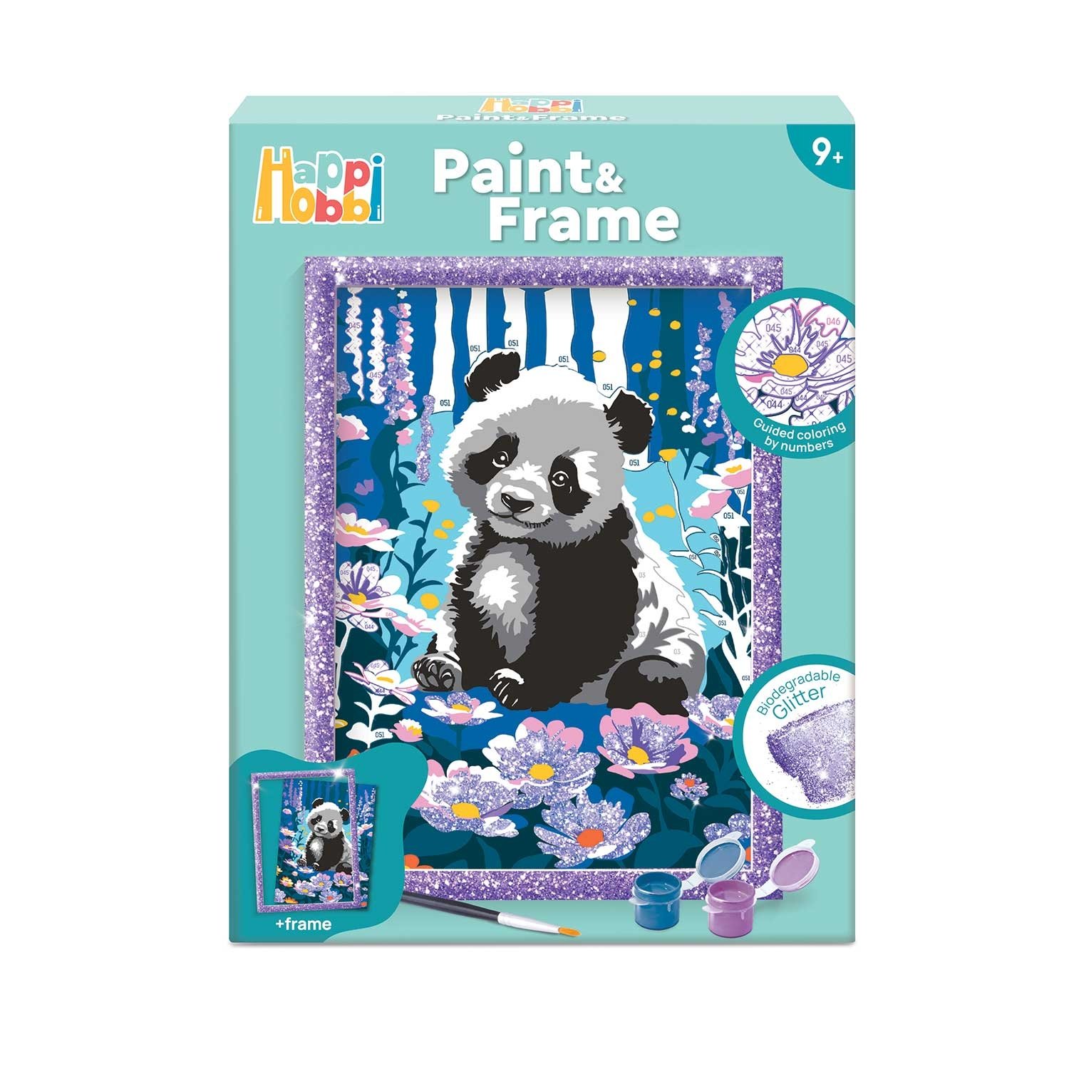 Φωτογραφία προϊόντος: AS το καλό παιχνίδι HappiHobbi Paint and Frame Dreamy Panda (1038-41028)