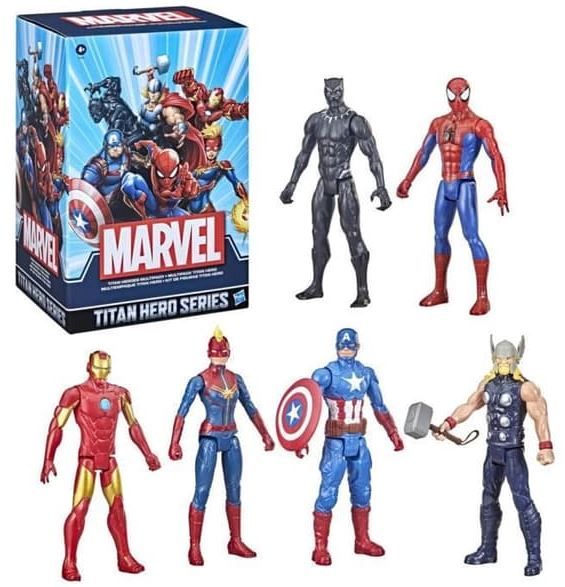Φωτογραφία προϊόντος: Hasbro Avengers Titan Hero Multipack Σετ 6 Φιγούρες (F2861)