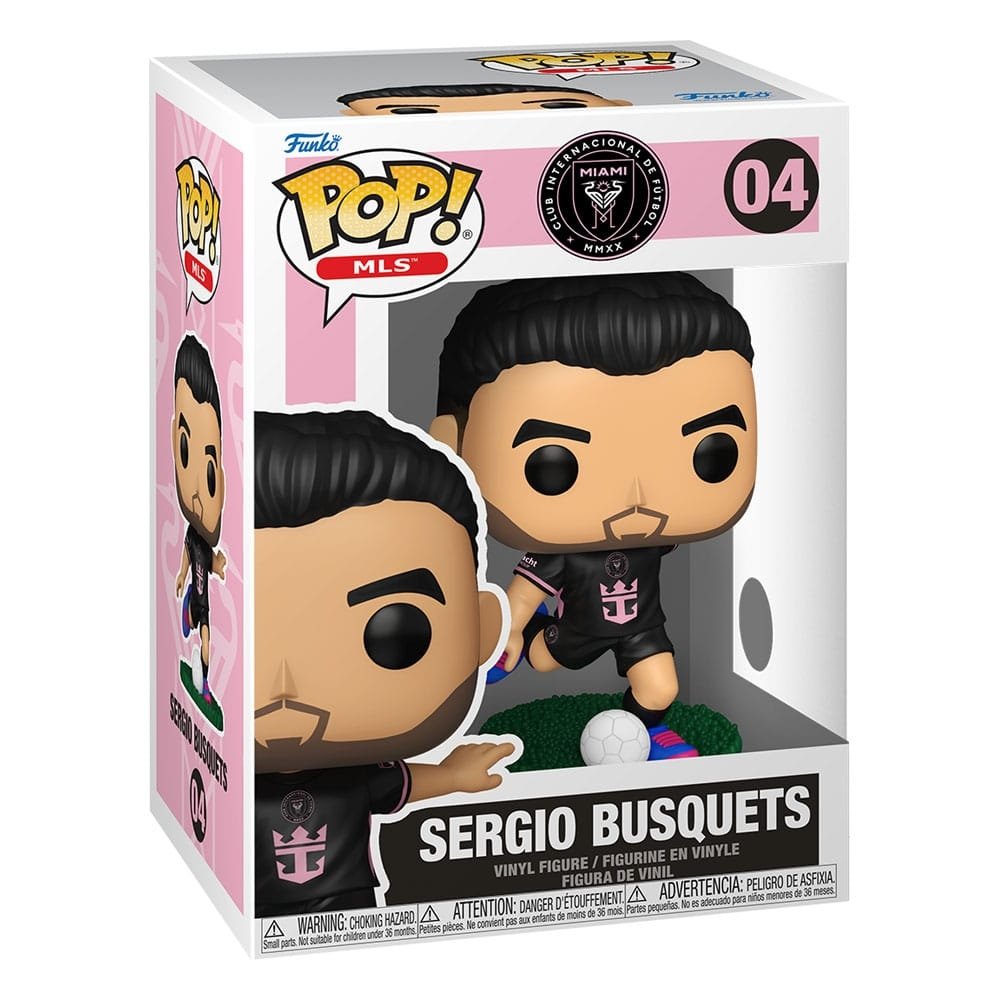 Φωτογραφία προϊόντος: Funko Pop! Funko Pop Mls: Inter Miami Sergio Busquets #04 (102835)