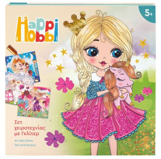 Φωτογραφία προϊόντος: AS το καλό παιχνίδι HappiHobbi Art Glitter Fantasy (1038-21046)