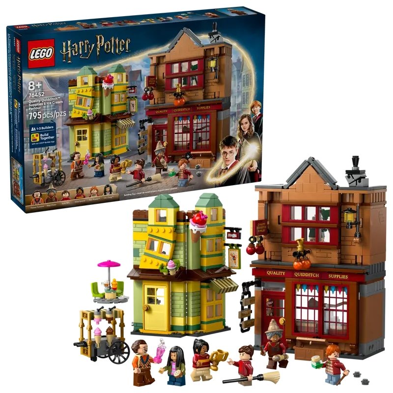 Φωτογραφία προϊόντος: LEGO Harry Potter Quality Quidditch™ Supplies and Ice Cream Parlour (76452)