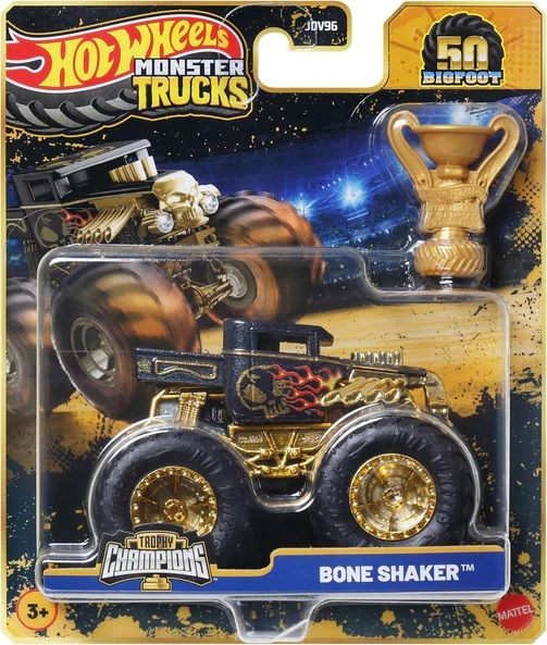 Φωτογραφία προϊόντος: Mattel Hot Wheels Monster Trucks Οχήματα Bigfoot Trophy Champions (JDV96)