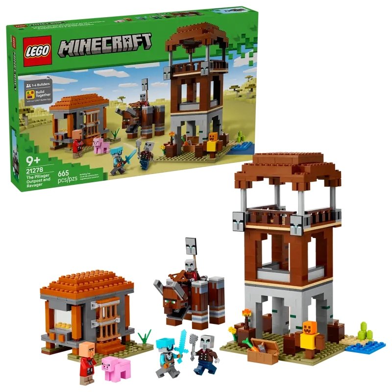 Φωτογραφία προϊόντος: LEGO Minecraft The Pillager Outpost and Ravager (21278)