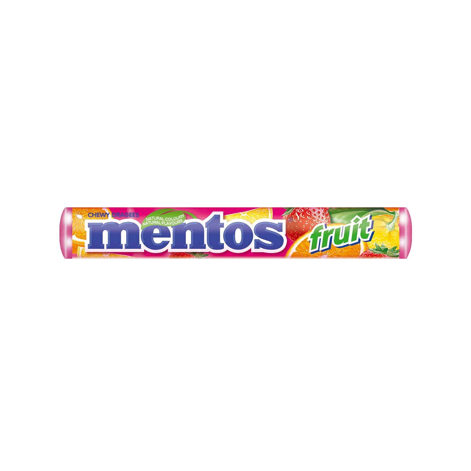 Φωτογραφία προϊόντος: Mentos Καραμέλες Σωληνάριο Fruit 38gr (Π2144)