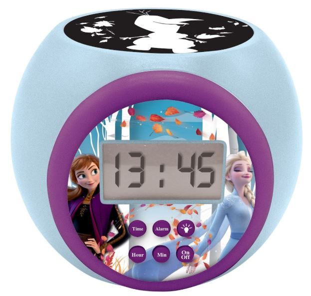 Φωτογραφία προϊόντος: Real Fun Toys Lexibook Ρολόι-Ξυπνητήρι Προτζέκτορας Frozen (RL977FZ)