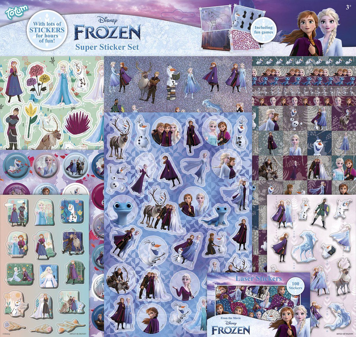 Φωτογραφία προϊόντος: Grafix Αυτοκόλλητα Super Frozen (TT681521)
