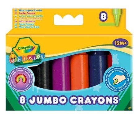 Φωτογραφία προϊόντος: Crayola Κηρομπογιές 8 Jumbo Crayons (0080)