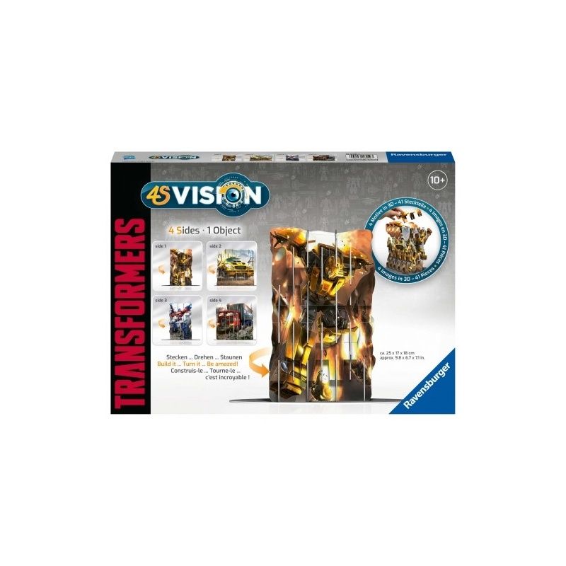 Φωτογραφία προϊόντος: Ravensburger Παζλ 60 4S Vision Transformers (18049)