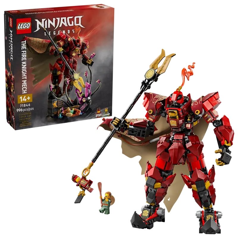Φωτογραφία προϊόντος: LEGO Ninjago The Fire Knight Mech (71846)
