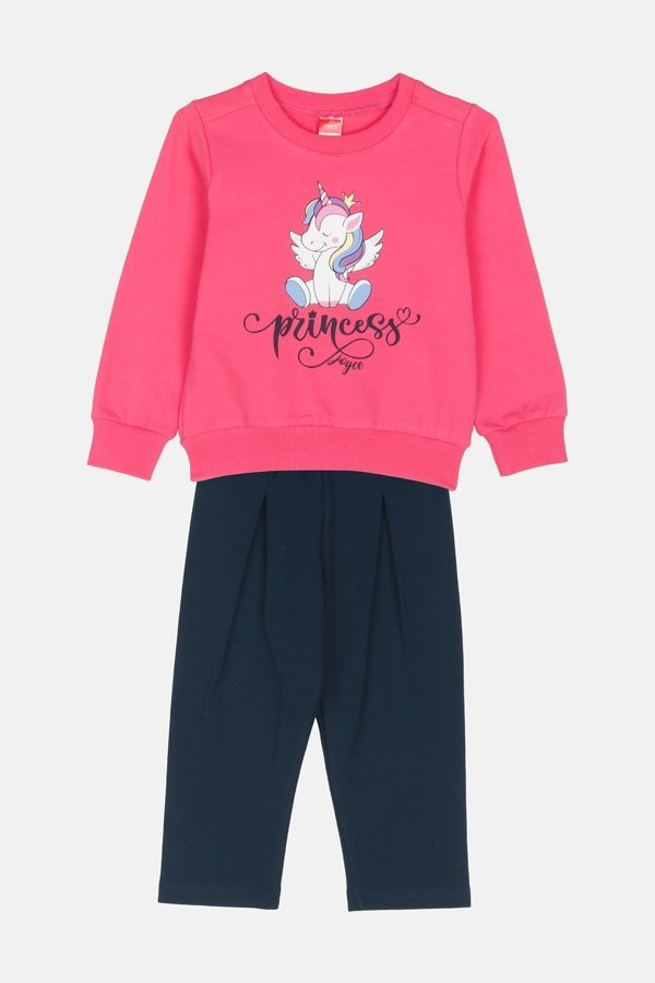 Φωτογραφία προϊόντος: Joyce Mini Φόρμες Princess Unicorn Ροζ-Μπλε Σκούρο (2511101-1)