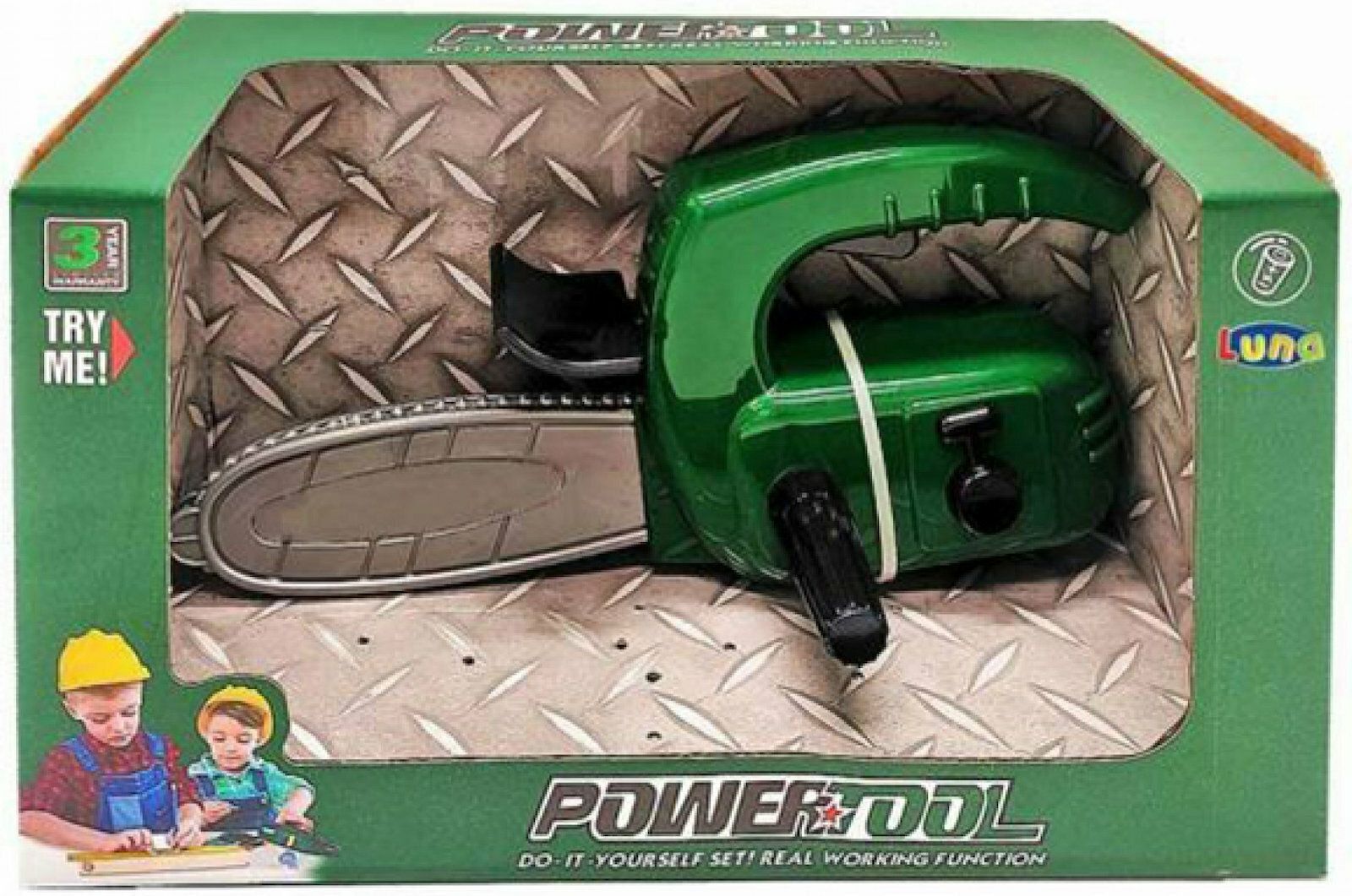 Φωτογραφία προϊόντος: Diakakis Luna Παιδικά Εργαλεία Powertool Ηλεκτρικό Αλυσοπρίονο (000621901)