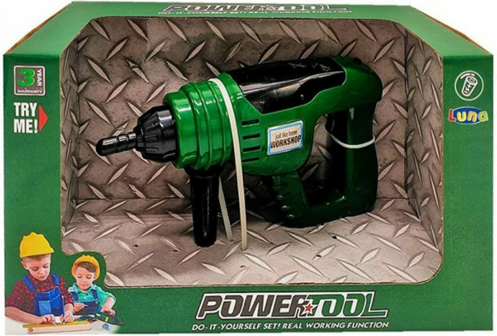Φωτογραφία προϊόντος: Diakakis Luna Παιδικά Εργαλεία Powertool Τρυπάνι (000621900)