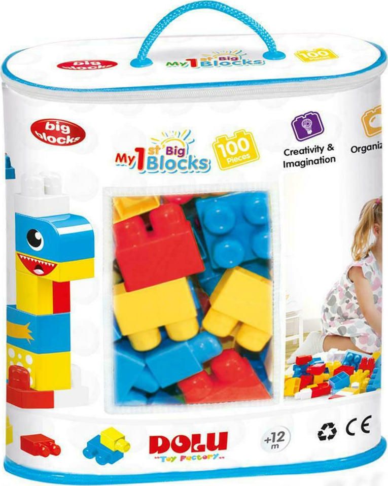 Φωτογραφία προϊόντος: Dolu Τουβλάκια My First Big Blocks 100τμχ (5020)