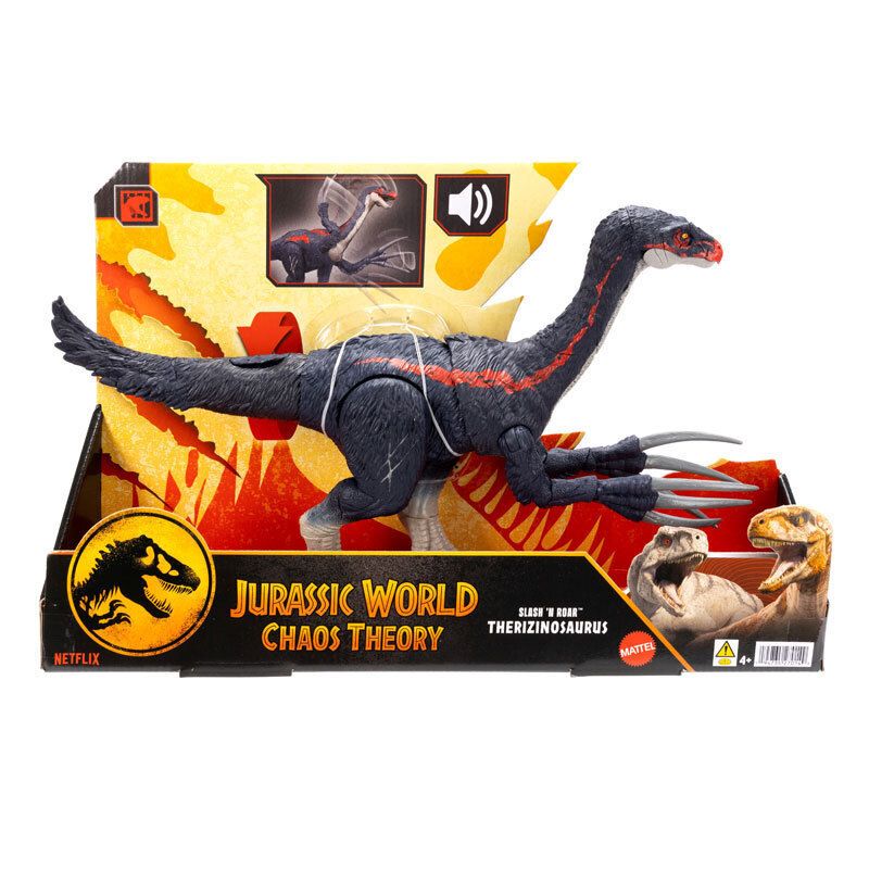 Φωτογραφία προϊόντος: Mattel Jurassic World Θεριζονόσαυρος Με Ήχους Και Λειτουργία Επίθεσης (JCG16)